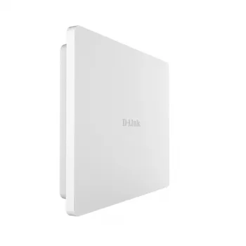 D-Link AX3000 Wi-Fi 6 dviejų juostų lauko prieigos taškas su PoE, 2,4 GHz, 5 GHz, 3000 Mbit/s