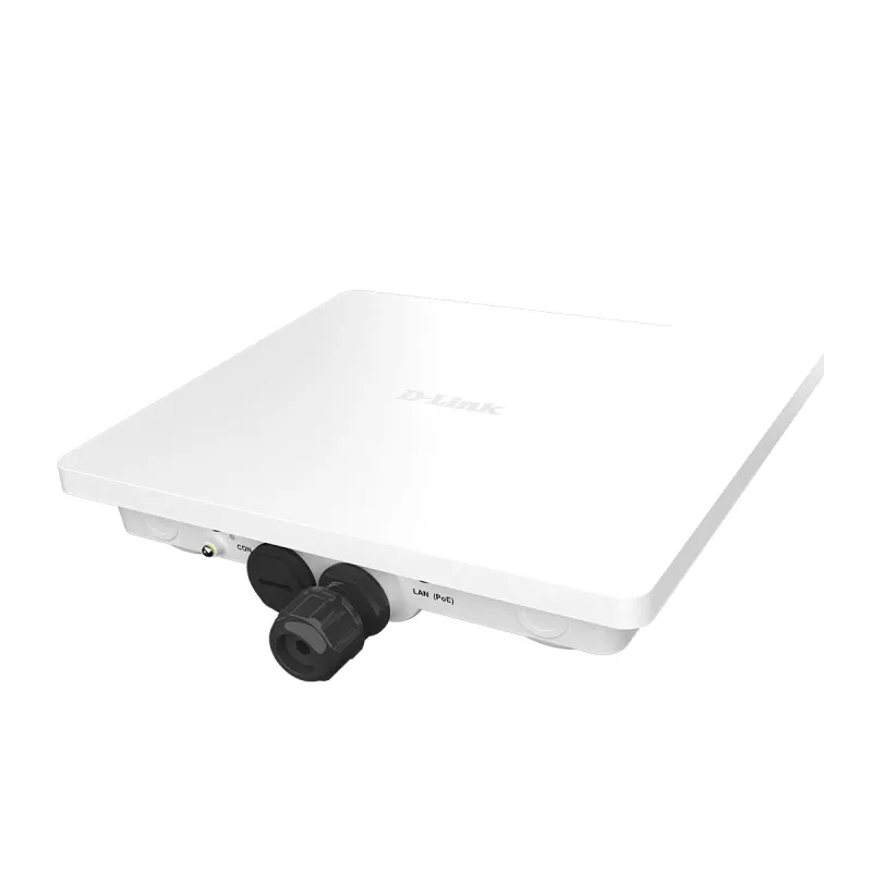 D-Link AX3000 Wi-Fi 6 dviejų juostų lauko prieigos taškas su PoE, 2,4 GHz, 5 GHz, 3000 Mbit/s