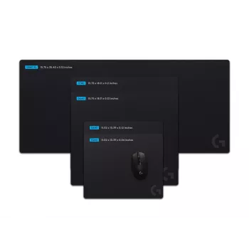 LOGITECH G640 Didelis Audinio Žaidimų Pelės Kilimėlis