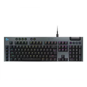 Logitech G915 X USB-A laidinė žemo profilio žaidimų klaviatūra, taktilinė, juoda, QWERTY JAV