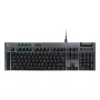 Logitech G915 X USB-A laidinė žemo profilio žaidimų klaviatūra, taktilinė, juoda, QWERTY JAV