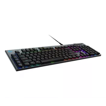 Logitech G915 X USB-A laidinė žemo profilio žaidimų klaviatūra, taktilinė, juoda, QWERTY JAV