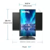 BenQ SW242Q kompiuterio monitorius 61,2 cm (24,1 colio) 2560 x 1600 pikselių WQXGA LED juodas