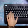 LOGITECH G213 Prodigy žaidimų klaviatūra USB - Azerty Belgian