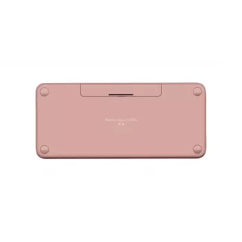 LOGITECH Pebble Keys 2 K380s - Kompaktiška belaidė klaviatūra - Tonal Rose - Qwerty Int
