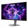 AOC AGON PRO AG276QZD2 kompiuterio monitorius 67,3 cm (26,5 colio) 2560 x 1440 pikselių Quad HD QD-OLED Juoda, Pilka
