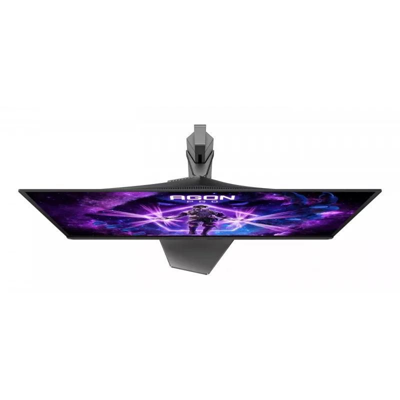 AOC AGON PRO AG276QZD2 kompiuterio monitorius 67,3 cm (26,5 colio) 2560 x 1440 pikselių Quad HD QD-OLED Juoda, Pilka