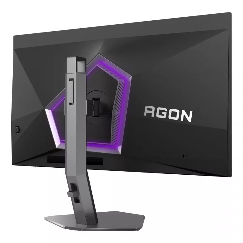 AOC AGON PRO AG276QZD2 kompiuterio monitorius 67,3 cm (26,5 colio) 2560 x 1440 pikselių Quad HD QD-OLED Juoda, Pilka