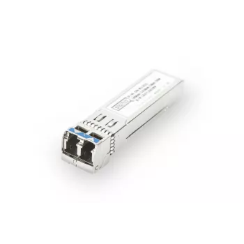 DIGITUS SFP+ 10G MM 850nm 300m su DDM LC jungtimi, energijos sąnaudos < 1W, 850nm VCSEL lazeris