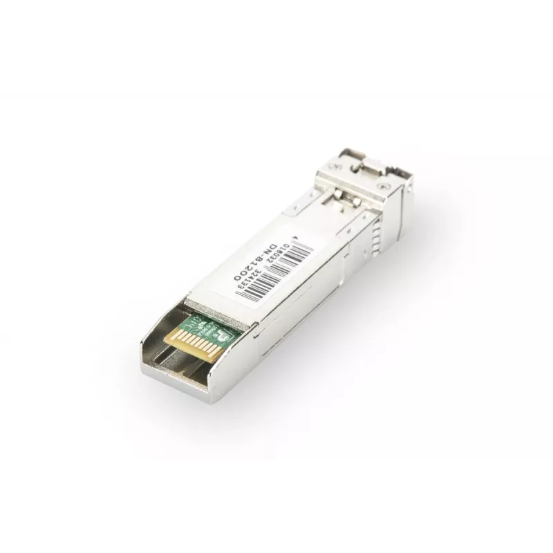 DIGITUS SFP+ 10G MM 850nm 300m su DDM LC jungtimi, energijos sąnaudos < 1W, 850nm VCSEL lazeris