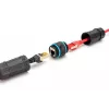 Tinklo laidas Digitus DN-93905-OD RJ45 į RJ45 CAT 6A 1m Juodas
