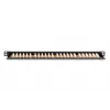DIGITUS Patch panel CAT6 Neekranuotas 24 prievadų Su dulkėtųjų dangteliais - Juodas