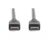 DIGITUS HDMI Ultra High Speed jungiamasis laidas, A tipo M/M, 2m su Ethernet, UHD 8K 60p, Juodas