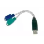 DIGITUS adapteris iš USB į 2x PS/2 (DA-70118)