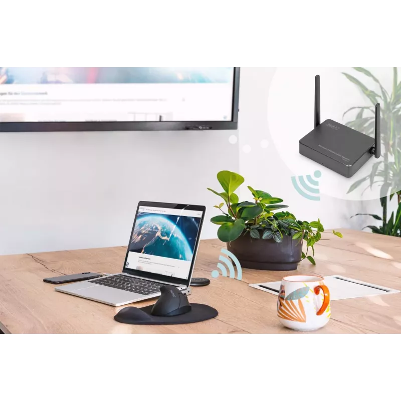 DIGITUS belaidis HDMI siųstuvas TX papildomas įrenginys DS-55317