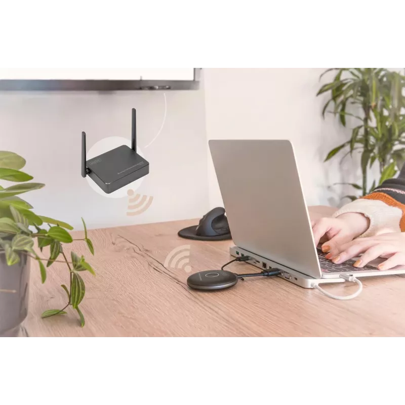 DIGITUS belaidis HDMI siųstuvas TX papildomas įrenginys DS-55317