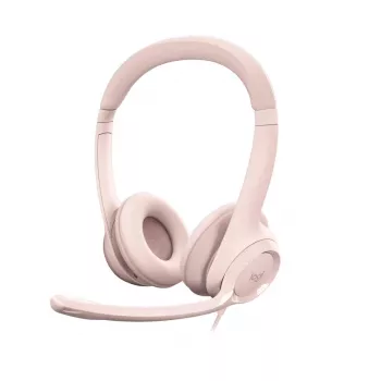 LOGITECH Ausinės H390 USB-A Rožinė