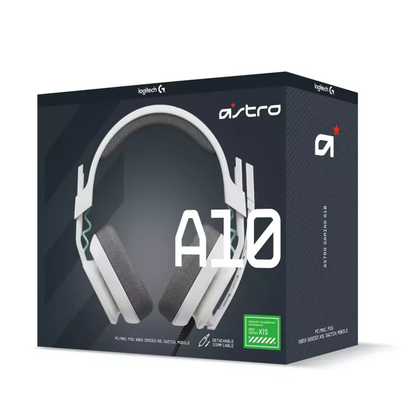 Ausinės ASTRO Gaming A10 (baltos)