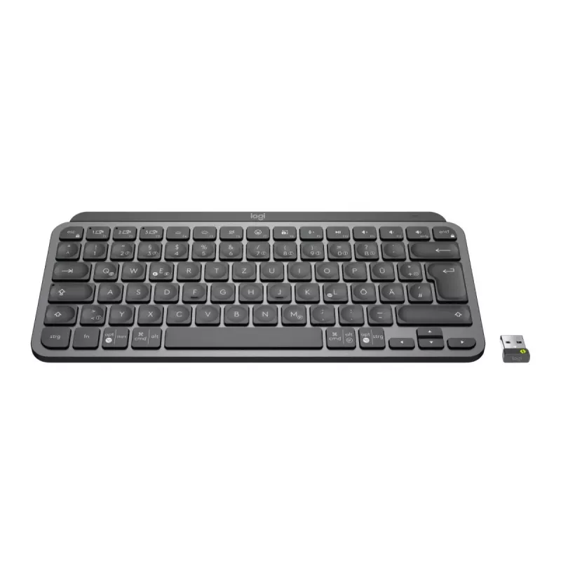 LOGITECH MX Keys Mini For Business – Belaidė klaviatūra – Grafitas – QWERTY vokiška