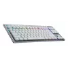 LOGITECH G915 X Lightspeed TKL belaidė žemo profilio žaidimų klaviatūra balta Tactile – Qwertz Deutsch