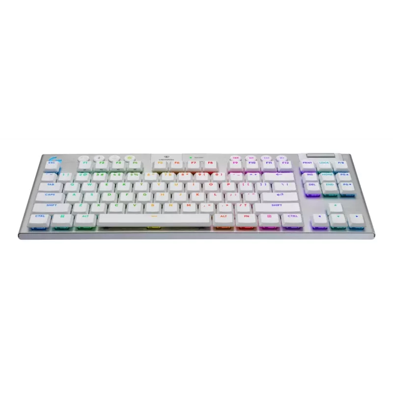 LOGITECH G915 X Lightspeed TKL belaidė žemo profilio žaidimų klaviatūra balta Tactile – Qwertz Deutsch