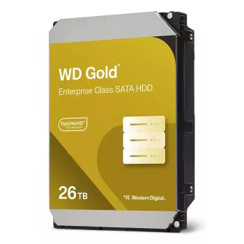 Western Digital WD Gold WD261KRYZ 26 TB standusis diskas, SATA 6Gb/s, 3,5", 7200 aps./min., 512 MB