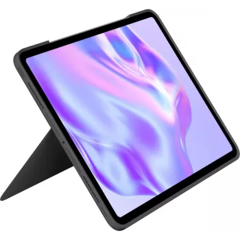 LOGITECH Combo Touch iPad Pro 13 col. M4 pilka QWERTY US Int