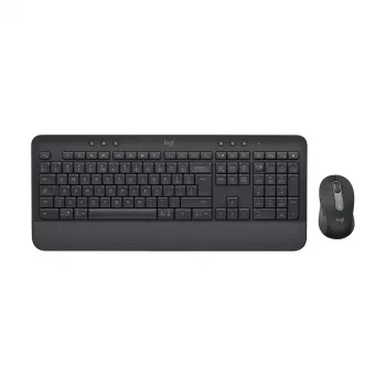 Belaidis klaviatūros ir pelės rinkinys Logitech Signature MK650 Combo for Business, pilno dydžio, grafitas