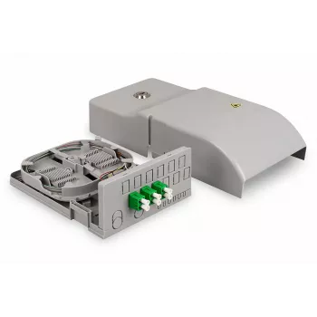DIGITUS FTTH namų paskirstymo dėžutė, 3x LC/APC Duplex OS2, IP54, paruošta suvirinimui