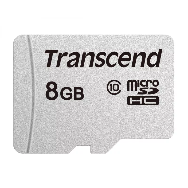 TRANSCEND Micro SDHC atminties kortelė 300s 8GB UHS-I U1 be adapterio