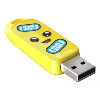 WESTERN DIGITAL SanDisk Fortnite Peely Edition 64GB USB atmintinė - USB-A 3.2 Gen 1