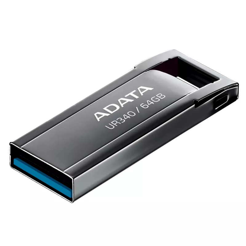 ADATA UR340 USB atmintukas 64 GB USB Type-A 3.2 Gen 2 (3.1 Gen 2) Juodas