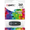 EMTEC C410 Color Mix - 32GB USB atmintukas - USB 2.0 - Mėlynas