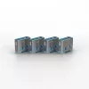 Lindy 40452 USB Type-A prievadų blokatorių rinkinys, 4 užraktai su raktu, mėlyni