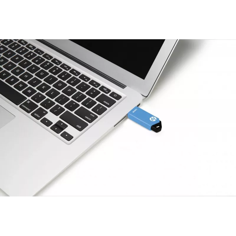 HP v150w USB atmintukas 128 GB USB Type-A 2.0 juodas, mėlynas