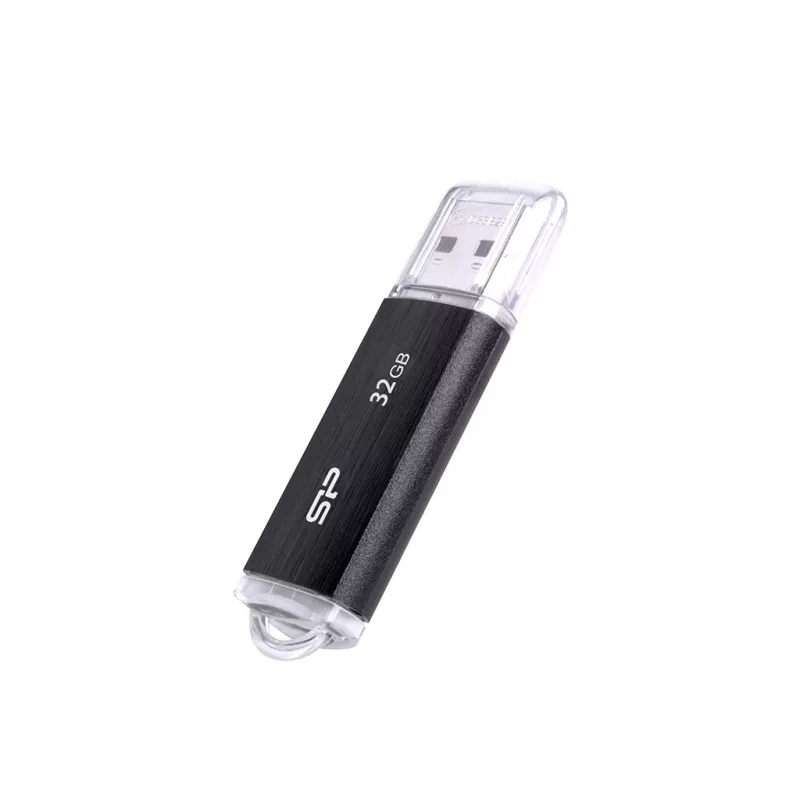 SILICON POWER Ultima U02 - 32GB USB atmintukas - USB 2.0 - Juodas