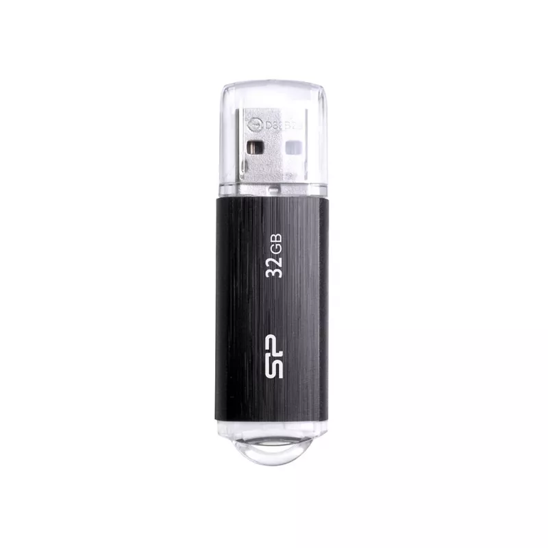 SILICON POWER Ultima U02 - 32GB USB atmintukas - USB 2.0 - Juodas
