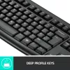 LOGITECH Wireless Desktop Mk270 - Qwertzu Swiss-Lux-lux belaidis klaviatūros ir pelės rinkinys