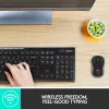 LOGITECH Wireless Desktop Mk270 - Qwertzu Swiss-Lux-lux belaidis klaviatūros ir pelės rinkinys