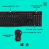 LOGITECH Wireless Desktop Mk270 - Qwertzu Swiss-Lux-lux belaidis klaviatūros ir pelės rinkinys