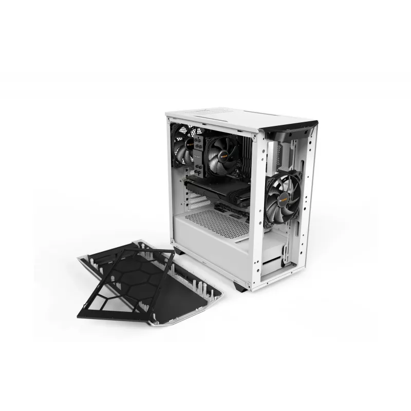 be quiet! Pure Base 500 Window White korpusas