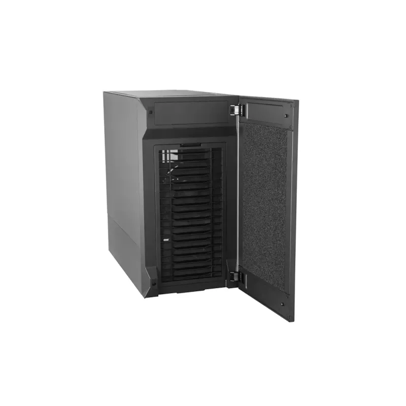 COOLER MASTER Silencio S400 Mini Tower korpusas juodas be stiklo