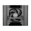 COOLER MASTER Silencio S400 Mini Tower korpusas juodas be stiklo