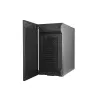 COOLER MASTER Silencio S400 Mini Tower korpusas juodas be stiklo
