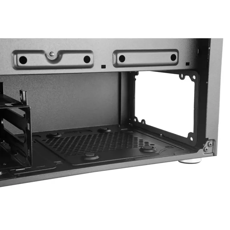 COOLER MASTER Silencio S400 Mini Tower korpusas juodas be stiklo