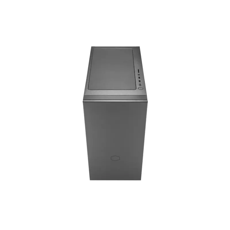 COOLER MASTER Silencio S400 Mini Tower korpusas juodas be stiklo