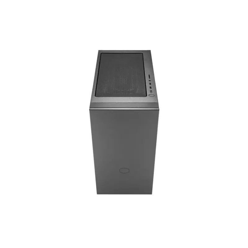 COOLER MASTER Silencio S400 Mini Tower korpusas juodas be stiklo