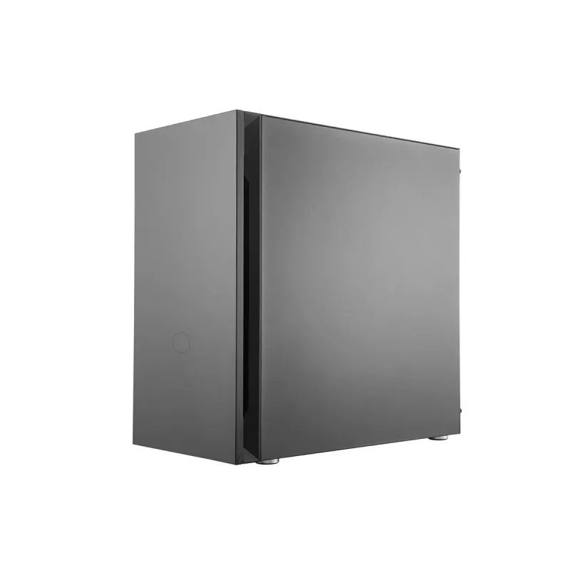 COOLER MASTER Silencio S400 Mini Tower korpusas juodas be stiklo