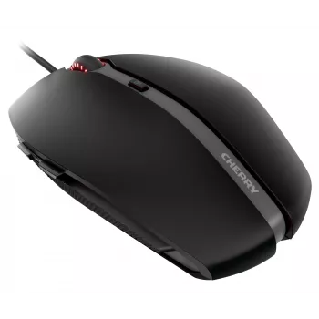 CHERRY GENTIX 4K laidinė pelė, juoda, USB, ambidekstrinė, optinė, 3600 DPI