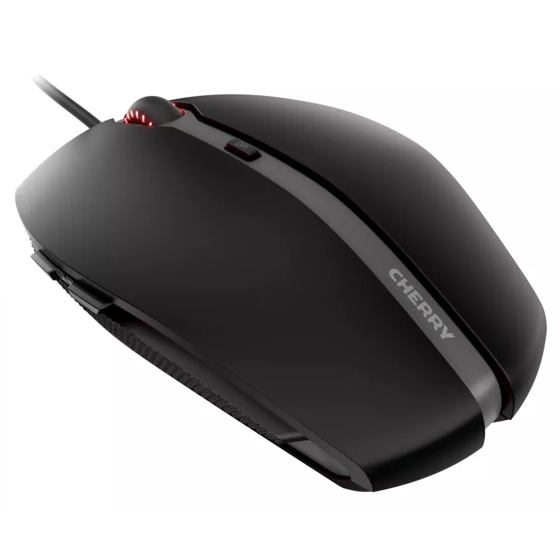 CHERRY GENTIX 4K laidinė pelė, juoda, USB, ambidekstrinė, optinė, 3600 DPI